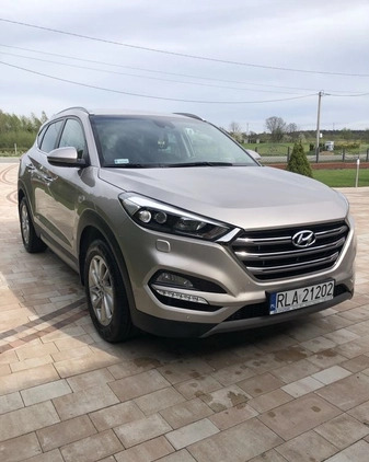 Hyundai Tucson cena 77500 przebieg: 152000, rok produkcji 2016 z Rydzyna małe 67